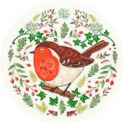 191432_Набор для вышивания "Folk Robin"
