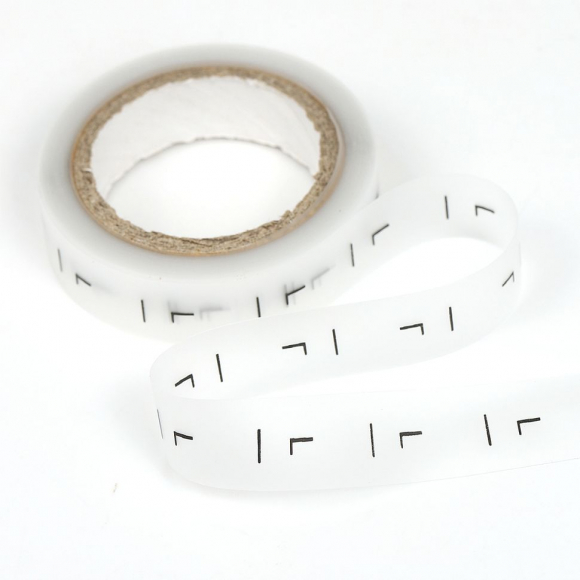 Размерники силикон L прозрачный 15х20 мм TBY в рул. 300 шт Размерники силикон L прозрачный 15х20 мм TBY в рул. 300 шт