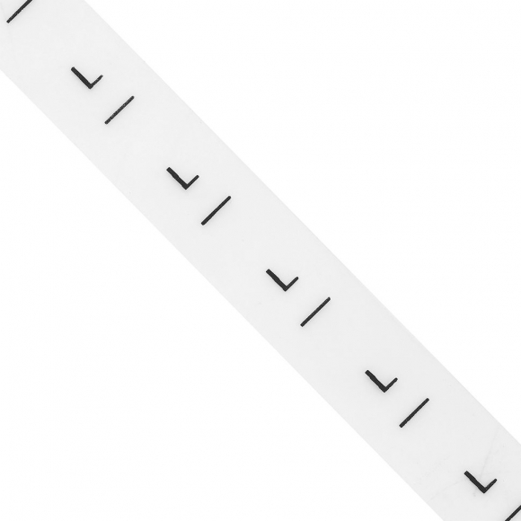 Размерники силикон L прозрачный 15х20 мм TBY в рул. 300 шт Размерники силикон L прозрачный 15х20 мм TBY в рул. 300 шт