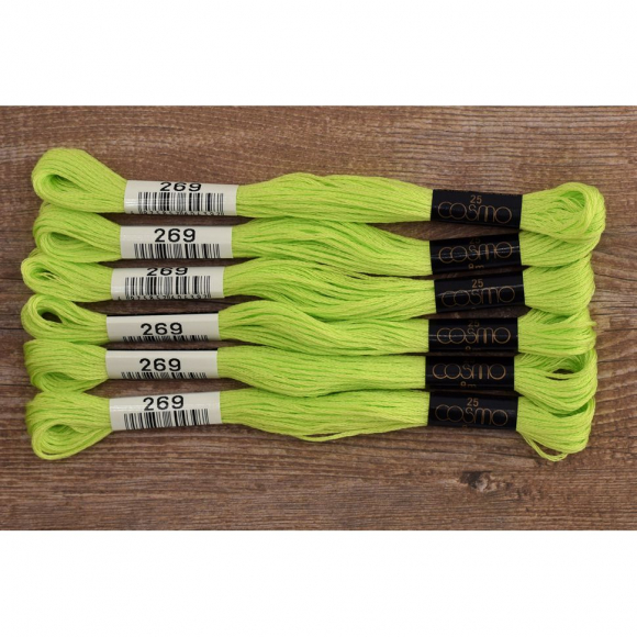 164374_Мулине COSMO однотонный цвет 269 164374_Мулине COSMO однотонный цвет 269