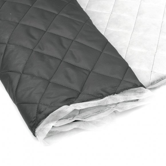 Ткань стежка ниточная Dewspo НАРЕЗКА TBY Ромб 5,5см 100%пэ 230г/м2 150см серый S275 уп.5м Ткань стежка ниточная Dewspo НАРЕЗКА TBY Ромб 5,5см 100%пэ 230г/м2 150см серый S275 уп.5м