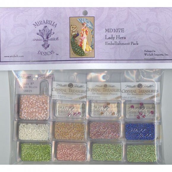 42113_Набор (комплектация) к схеме Mirabilia "Богиня Гера"