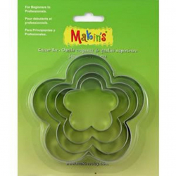 Makins Набор каттеров Цветок, 4 шт. арт.36505