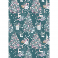 Ткань для пэчворка PEPPY Новогоднее Волшебство 135 г/м? 100% хлопок цв.НВ-10 т.зеленый уп.50х50 см Ткань для пэчворка PEPPY Новогоднее Волшебство 135 г/м? 100% хлопок цв.НВ-10 т.зеленый уп.50х50 см