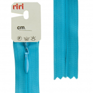 30855_Молния потайная неразъемная, Т3, 60 см, цвет 2616, бирюзовый