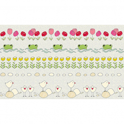 Ткань для пэчворка PEPPY 4507 Panel 137 г/м? 100% хлопок цв.761 уп.60х110 см