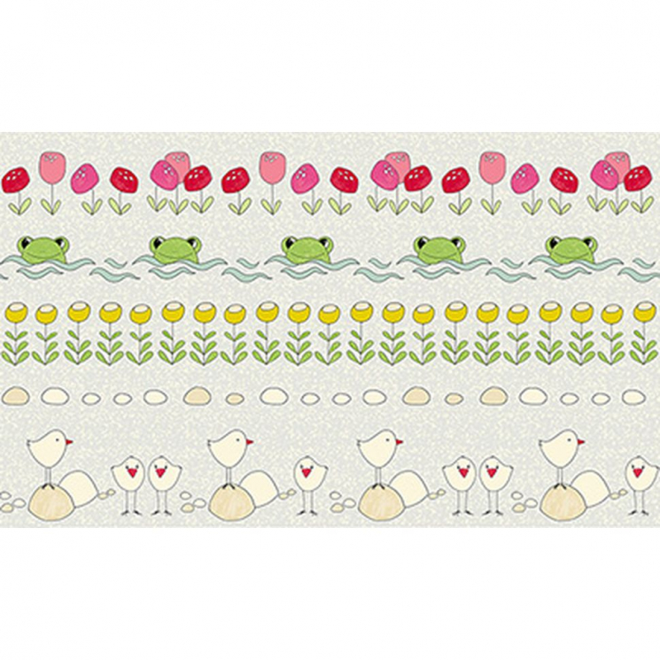 Ткань для пэчворка PEPPY 4507 Panel 137 г/м? 100% хлопок цв.761 уп.60х110 см