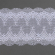 Кружево-стрейч KRUZHEVO арт.TBY.8037 шир.230мм цв.01 белый уп.10м