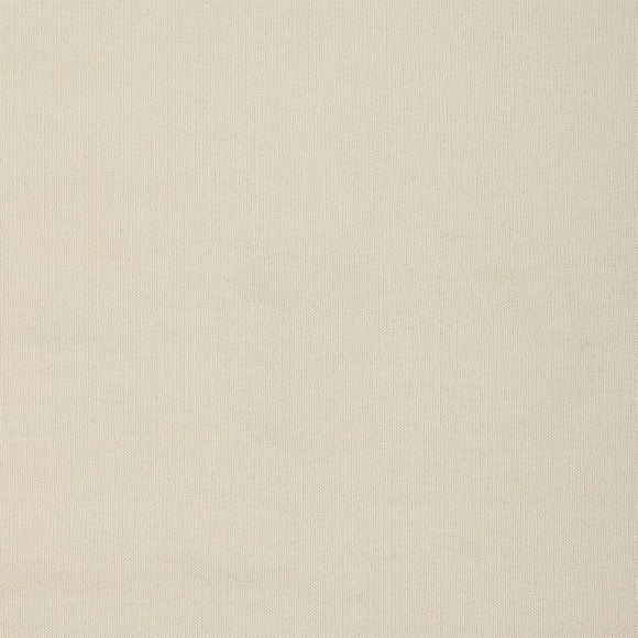 Ткань трикотаж Футер 2х нитка петля 70%пэ 25%вис 5%спан 220г 160см S801 молочный уп.3м