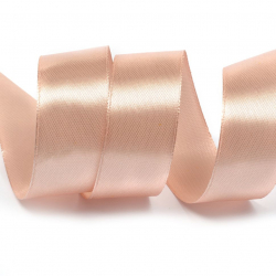 Лента атласная 25мм цв.4813 персик IDEAL уп.27,4 м