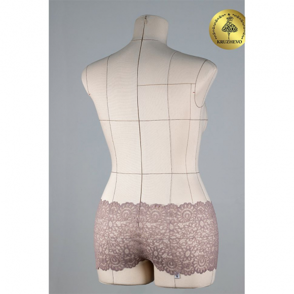 Кружево-стрейч KRUZHEVO арт.TBY.YSTL00839 шир.205мм цв.06 капучино уп.3 м Кружево-стрейч KRUZHEVO арт.TBY.YSTL00839 шир.205мм цв.06 капучино уп.3 м