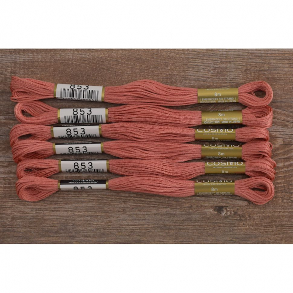 Мулине COSMO однотонный цвет 853