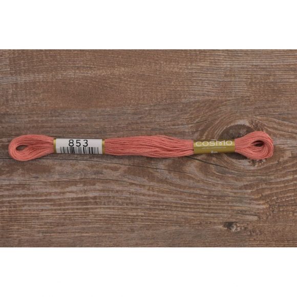 Мулине COSMO однотонный цвет 853