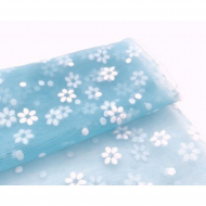 161571_Фатин в цветочек мягкий