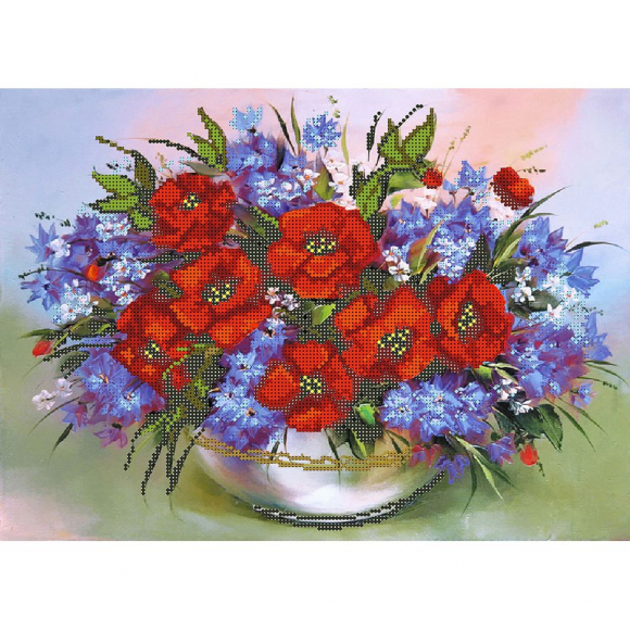 Рисунок на шелке МАТРЕНИН ПОСАД арт.37х49 - 4203 Подарок любимой