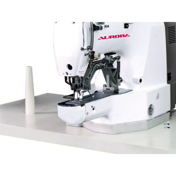 Закрепочная машина с приспособление для пришивания пуговиц Aurora A-430DN (прямой привод, автоматические функции)