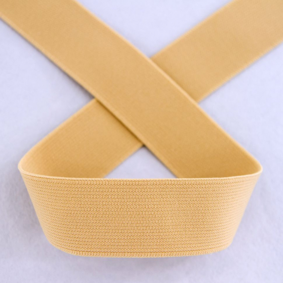 Резинка, цвет бежевый, 30 мм