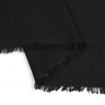 Ткань льняная TBYLi-1004-33 185г/м? 30% лен 25хб 25%виск 20%ПЭ шир 140см цв.33 черный рул 10м