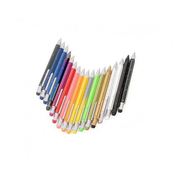 Ручка шариковая TROIKA многофункциональная "CONSTRUCTION"