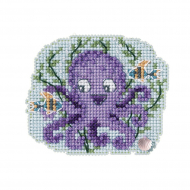 Набор для вышивания MILL HILL Осьминожка 8х6 см