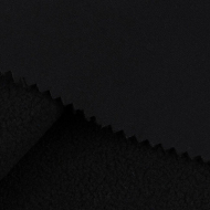 Ткань софтшелл TBY-А330-1 330 г/м? 100% ПЭ шир.150см WR/МЕМБРАНА 3К/3К цв.1 черный/черный рул.70-90м