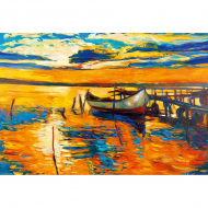 Пазл ФРЕЯ арт.PZL-1500/24 Старый причал 58х85 см