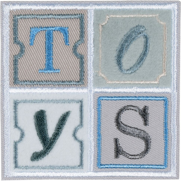 Термоаппликация "Игрушки коричневые"