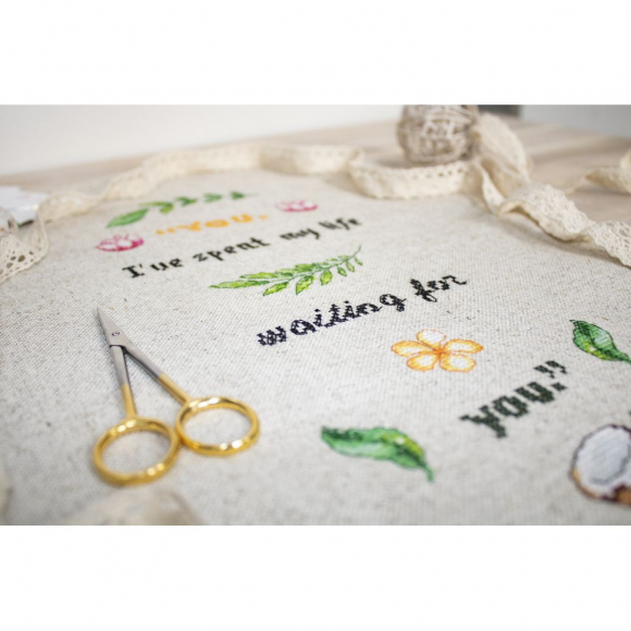 Набор для вышивания LUCA-S арт. B1159 Девиз 30х12,5  см