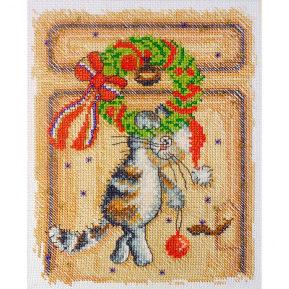 Набор для вышивания МАРЬЯ ИСКУСНИЦА арт.01.033.07 Подарочек 16х20 см