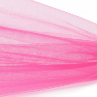 Еврофатин мягкий матовый Hayal Tulle арт.HT.S шир.300см, 100% полиэстер цв.12 уп.50м - ярк.розовый