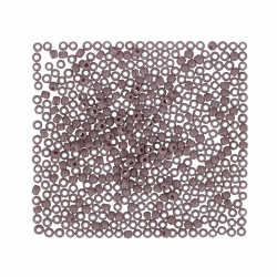 Бисер Япония "TOHO" 10/0  круглый 1  2.4 мм 5 х 5 г №0052 лиловый