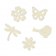 91678_Набор декоративных элементов "Лето", 15 шт