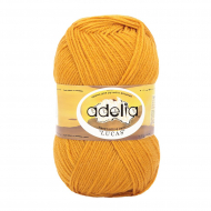 Пряжа ADELIA LUCAS (70% шерсть, 30% акрил) 5х100г/218м цв.29 золотистый