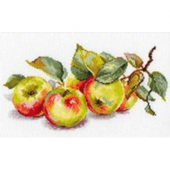 Набор для вышивания АЛИСА арт.5-09 Яблоки 27х15 см Набор для вышивания АЛИСА арт.5-09 Яблоки 27х15 см