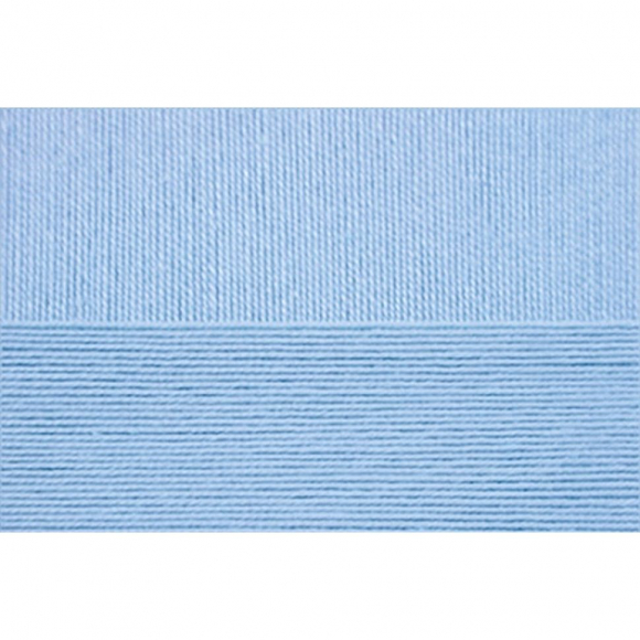 Пряжа для вязания ПЕХ Цветное кружево (100% мерсеризованный хлопок) 4х50г/475м цв.005 голубой