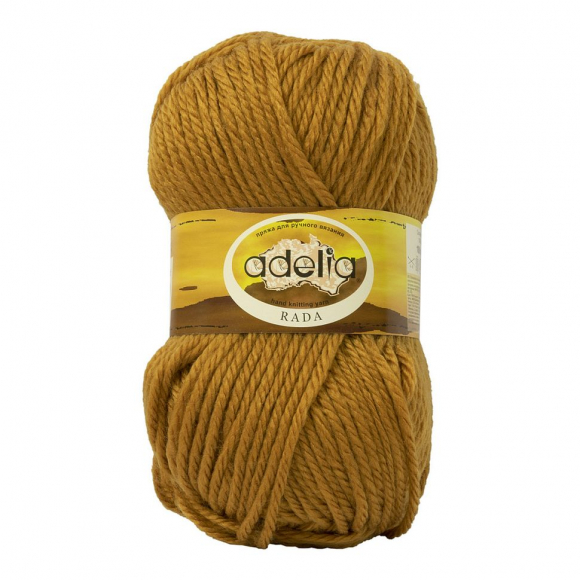 Пряжа ADELIA RADA (100% акрил) 10х100г/80м цв.005 св.коричневый