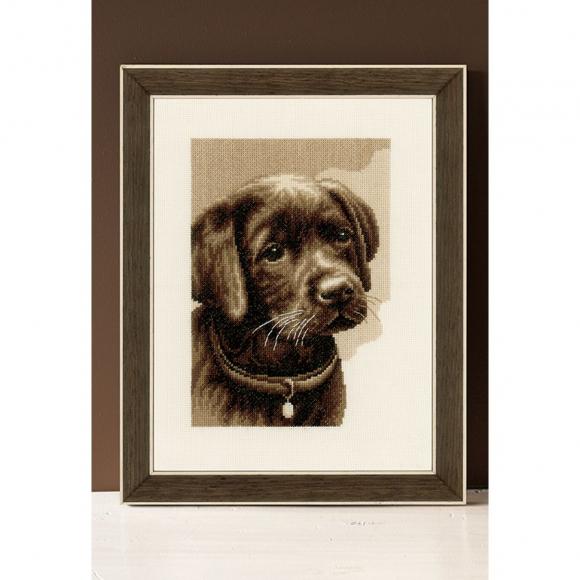 102897_Набор для вышивания "Щенок лабрадора"