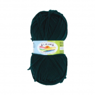Пряжа ALPINA MARTA (100% тактифил) 5х100г/120м цв.008 т. зеленый