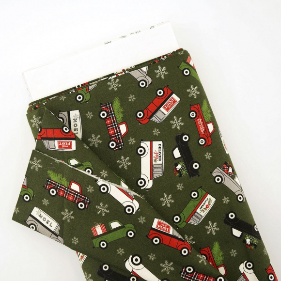 188060_Ткань для пэчворка "Christmas Delivery "