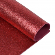 Фоамиран глиттерный Magic 4 Hobby 2 мм арт.MG.GLIT.H025 цв.темно-вишневый, 20х30 см