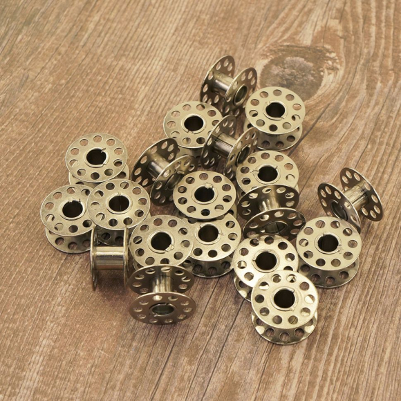 13005_Шпульки без упаковки для швейных машин стандартные металлические, тип 15K 13005_Шпульки без упаковки для швейных машин стандартные металлические, тип 15K