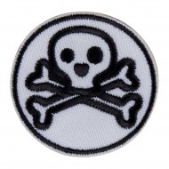 Термоаппликация "Череп с костями 1"