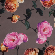 Ткань шелк Армани креп 90 г/м? 97% полиэстер, 3% лайкра шир.148 см арт.T.0326.4 цв.04 мокко рул.25м