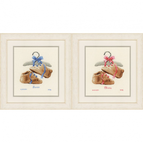 Набор для вышивания VERVACO арт.PN-0148562 Моя первая обувь 18х20 см Набор для вышивания VERVACO арт.PN-0148562 Моя первая обувь 18х20 см