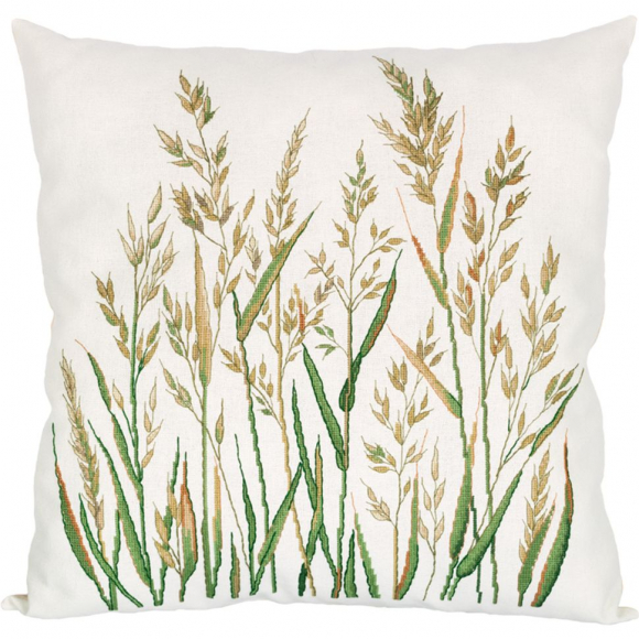 Набор для вышивания PANNA арт. PD-7336 Подушка. Колоски 40x40 см