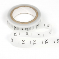 Размерники силикон XL прозрачный 15х20 мм TBY в рул. 300 шт