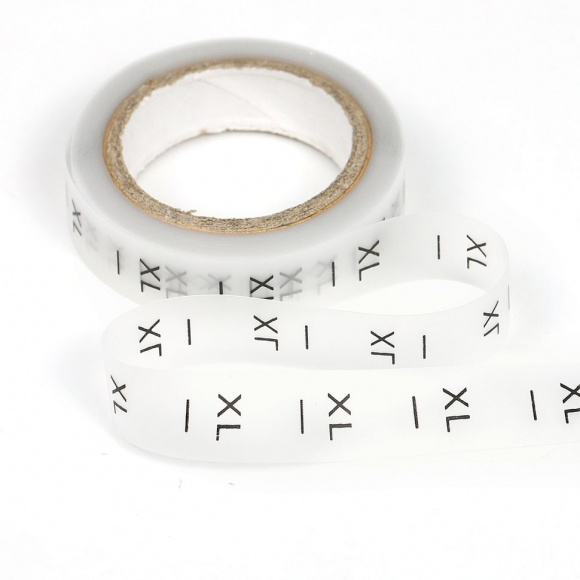 Размерники силикон XL прозрачный 15х20 мм TBY в рул. 300 шт Размерники силикон XL прозрачный 15х20 мм TBY в рул. 300 шт