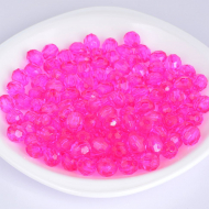 Бусины акриловые MAGIC HOBBY арт.MG.3240-11 цв.11 малина ?8мм уп.500г