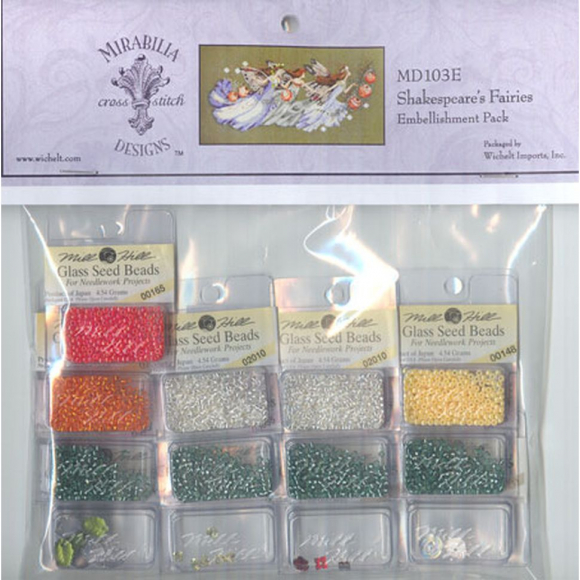 42106_Набор (комплектация) к схеме Mirabilia "Шекспировские эльфы"