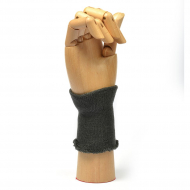 Манжеты 7,5х10 см (30% шерсть, 70% ПАН) арт.МПШ-32/2 рапорт 1х1 плетение ластик цв. 569/М асфальт 10 пар